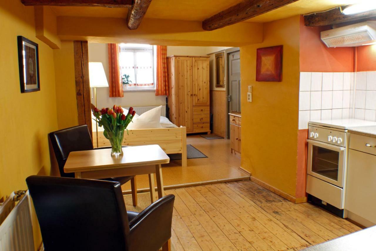 Ferienwohnung Im Damm Кведлинбург Экстерьер фото
